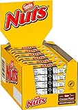 NESTLÉ NUTS Schokoriegel, der Klassiker mit ganzen Haselnüssen & Karamell...