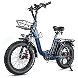 HANEVEAR Elektrofahrräder 20 Zoll E Bike Klapprad Pedelec 24Ah/48V Lithium-Akku...