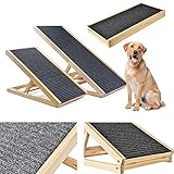 Hunderampe 100 cm hoch Hundetreppe Auto Klappbar für Katzen große und kleine...