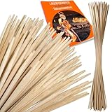 ORANGE DEAL 100 Stockbrot Spieße Stöcke, Marshmallow Spiesse, Grillspieße,...