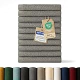 Blumtal Premium Frottier Gästehandtücher Set 12 teilig 100% Baumwolle -...