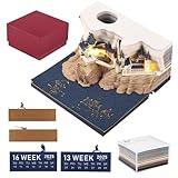 3D-Kalender 2025, 3D-Schreibtischkalender, Kalender mit LED, kreativer...