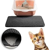 LINUMA® Katzenklo Matte, Katzenstreu Matte, Katzenmatte Katzenklo,...
