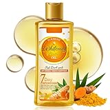 Turmeric Body Oil, Kurkuma Körperöl, Kurkumaöl Verbesserung stumpfer Haut,...