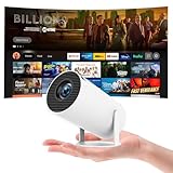 aquota Mini Beamer 4k 160 ANSI Lumen 4K Tragbarer Projektor Dual Band...