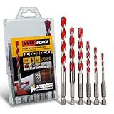 Amboss Mehrzweck Bohrer Set Multifunktionsbohrer Multibohrer 7teilig Ø...