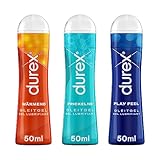 Durex Play Gleitgel Vielseitige Mixpackung für Frauen & Männer - Set mit...