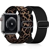 Easuny Elastisches Armand Kompatibel mit Apple Watch Armband 38mm 40mm 41mm...