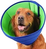 Halskrause Hund Weich, Hundekragen Leckschutz, Atmungsaktive Halskrausen für...