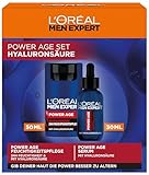 L'Oréal Men Expert Pflegeset gegen Falten für Männer, Geschenkset mit...