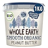 Whole Earth Bio Erdnussbutter Creamy | Peanut Butter | Vegan | Naturprodukt ohne...