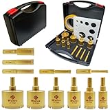 Waies 13-teiliges Diamantbohrer-Set, Trocken-/Nasslöten,...