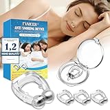 8 Stück Anti Schnarch Nasenclip, Schnarchstopper Anti Schnarch,...