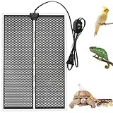 Dhqkqg Terrarium Heizmatte, 20W Einstellbar Wärmematte mit Temperaturregelung,...