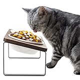 GUUSII HOME Futterstation Katzen Erhöht Katzen Fressnapf Katze Erhöht...