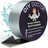 DIY Doctor Butylband – 50mm x 5m – Aluminium Wasserdichtes Reparaturband...