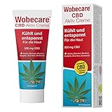 Wobecare® CBD Aktiv Creme | Kühlend und lindernd für die Haut | Cannabidiol |...