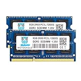 16GB Kit (2x8GB) DDR3L 1600 MHz SODIMM PC3 PC3L 12800S 8GB 204-Pin 2Rx8 DDR3...