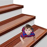 15 x Antirutschstreifen Treppe Set Anti Rutsch Selbstklebende Stufenmatten...