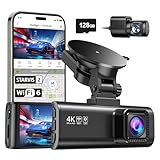 REDTIGER Dashcam Auto Vorne Hinten 4K/2,5K mit STARVIS 2, Dash Cam Auto Kamera...