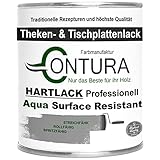 Hartlack Tischplattenlack Klarlack Universallack 750ml Lack Thekenlack Farblos...