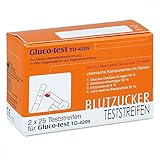 Gluco Test Blutzuckerteststreifen, 50 St