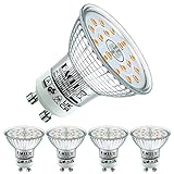 EACLL GU10 LED Warmweiss 4.9W Ersetzt 70W Halogen Leuchtmittel, 4er-Pack. 515...