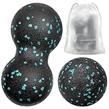 Gemtte Faszienball und Duoball, 2 Stück Massageball Set, Klein Faszienball...