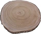 Meinposten. Großes Dekobrett Holz Holzbrett Baumscheibe Brett Tischdeko Tablett...