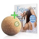 Faszienball Set 7 cm mit Faszien-Buch - Dein nachhaltiger Massageball aus 100%...