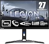 Lenovo Legion Y27qf-30 | 27' QHD Gaming Monitor | 2560x1440 | 240Hz | 400 nits |...
