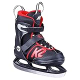 K2 Skates Jungen Schlittschuhe Joker Ice, black - red, 25D0303.1.1.M