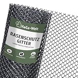 HaGa Rasenschutzgitter 2m Breite aus Kunststoff - Robustes befahrbares...