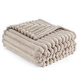 BEDSURE Kuscheldecke Flauschig - Wolldecke & Fleecedecke, Sofadecke, Weiche...