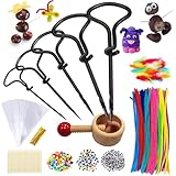 446 PCS Kastanienbohrer Set, Kastanienbohrer mit Halter, Kastanienhalter...