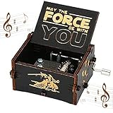 YANXINKE Spieluhr,Holz Spieluhr mit Handkurbel,Birthday Gift Music Box,Home...