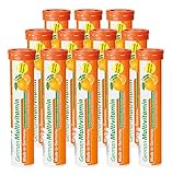Multivitamin Brausetabletten 12x20 Stk. Orangengeschmack - Vitamin C, E, B1, B2,...