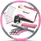 AdlerFit Hula Hoop Reifen Erwachsene und Kinder zum Abnehmen 1,2kg - bis 100cm...