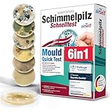 Schimmeltest für zu Hause - Schimmelpilz Test für bis zu 6 Räume -...