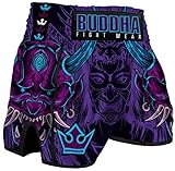 Buddha Fight Wear – Muay-Thai- und Kickbox-Hose, europäisches Luzbel-Modell...