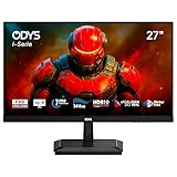 ODYS i27-F-144 Gaming Monitor – 27 Zoll (69 cm) Full HD (1920x1080), 144 Hz,...
