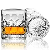 ParaCity Whiskey Gläser 2er Set, 300 ml Whisky Gläser, Wiskeygläser- Set mit...