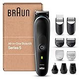 Braun All-In-One Bartpflege Bodygroomer Set, 10-in-1 Barttrimmer / Bartschneider...