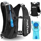 Jueachy Skirucksack Ultraleicht Trinkrucksack mit 2L Trinkblase: Laufvest Herren...