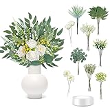 CHICHI:OÜ 67 Stück Kunstblumen Set – Künstliche Blumen Wie Echt mit...