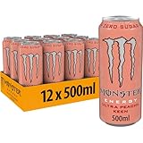 Monster Energy Ultra Peachy Keen - koffeinhaltiger Energy Drink mit...