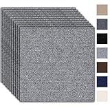 Teppichfliesen Selbstklebend 30x30cm - 10 Stück Set - 0.9m² - Teppich Fliesen...