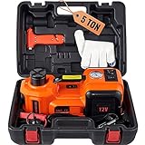 VEVOR Elektrisch-Hydraulischer Wagenheber 5 t, 180 W Elektrowagenheber...