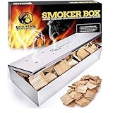 Räucherbox zum Grillen aus Edelstahl - Smokebox für Ein Tolles Aroma Beim BBQ...