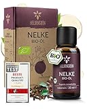 Heldengrün® BIO Nelkenöl [100% NATURREIN] Nelkenöl zum Einnhemen - Echtes...